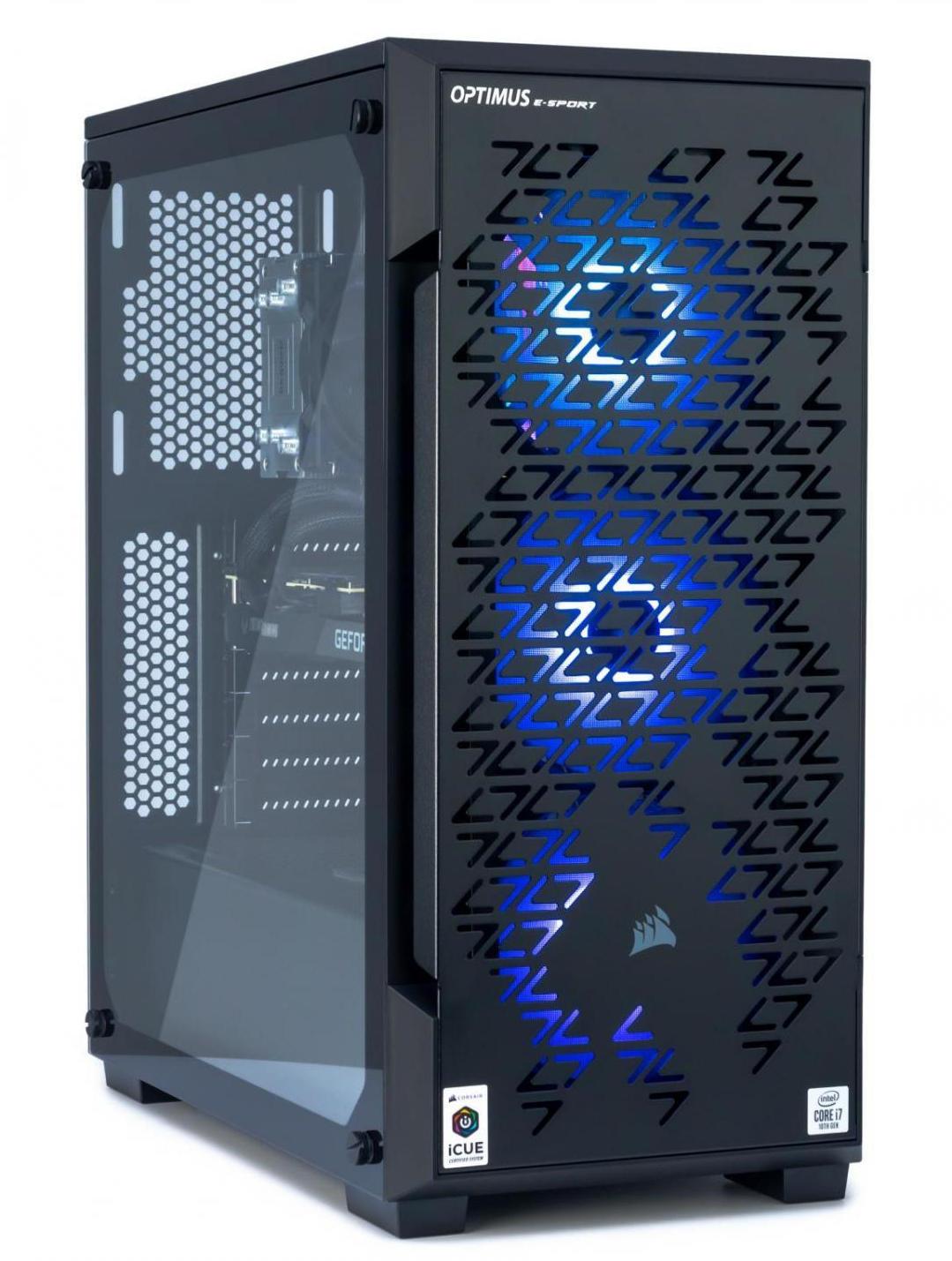Komputer Optimus E-sport Extreme GB460T-CR6 Intel® Core™ i7-10700F 16GB 2TB + 480GB RTX3060 W10