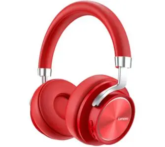 Słuchawki bezprzewodowe Lenovo HD800 Nauszne Bluetooth 5.0 Czerwony