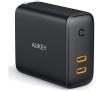 Ładowarka sieciowa Aukey PA-R1S Mini USB-C 20W (czarny)