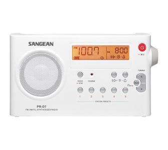 Radioodbiornik Sangean PR-D7 Radio FM Biały