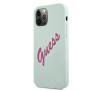 Etui Guess Silicone Vintage Script GUHCP12LLSVSBF do iPhone 12 Pro Max