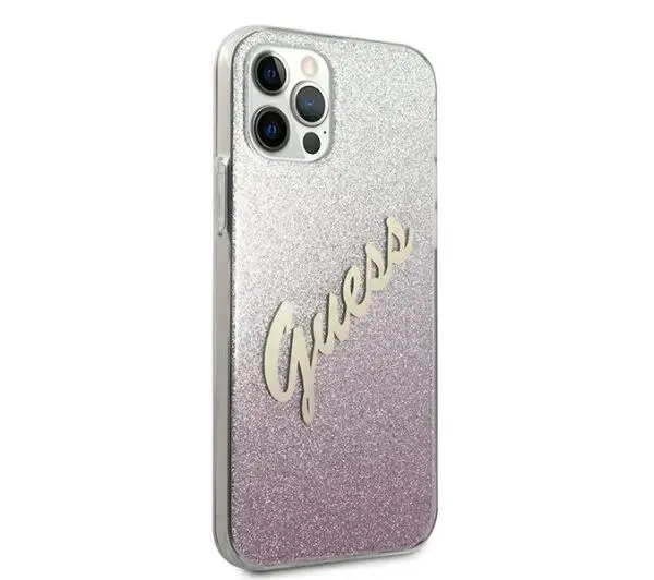 Guess Glitter Gradient Script GUHCP12MPCUGLSPI do iPhone 12/12 Pro