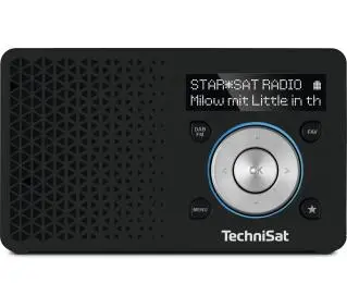 TechniSat DigitRadio 1 Radio FM DAB+ Czarno-srebrny - Kup na Raty - RRSO 0%