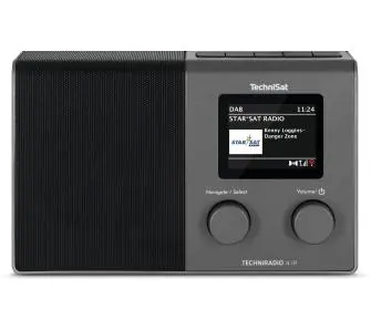 Radioodbiornik TechniSat TechniRadio 4 IR Radio FM DAB+ Internetowe Czarny