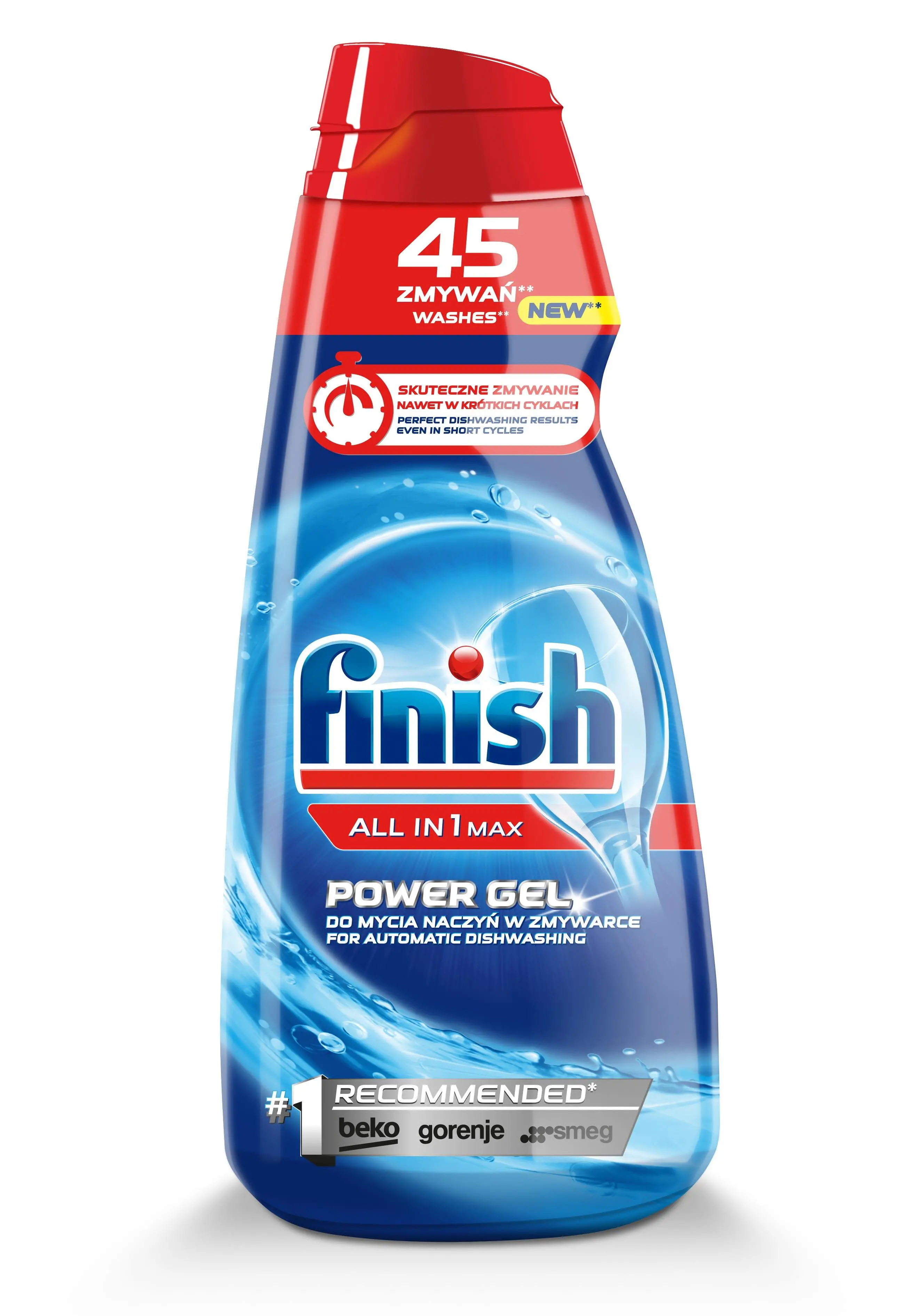 Żel do zmywarki Finish All in 1 Max Gel Regular 900ml