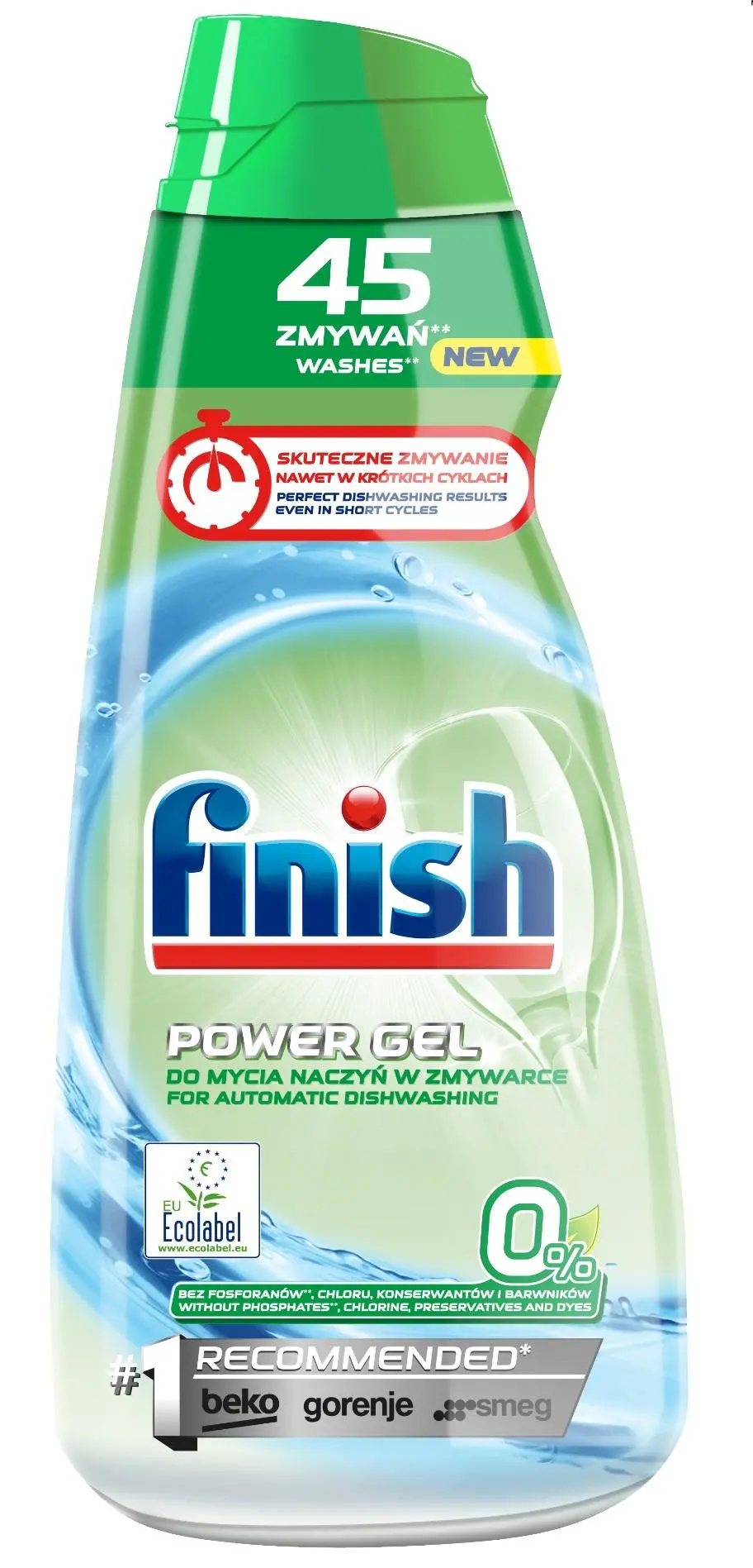 Żel do zmywarki Finish Power Gel 0% 900ml