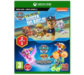 Psi Patrol Rusza do akcji + Kosmopieski ratują Zatokę Przygód Gra na Xbox One (Kompatybilna z Xbox Series X)