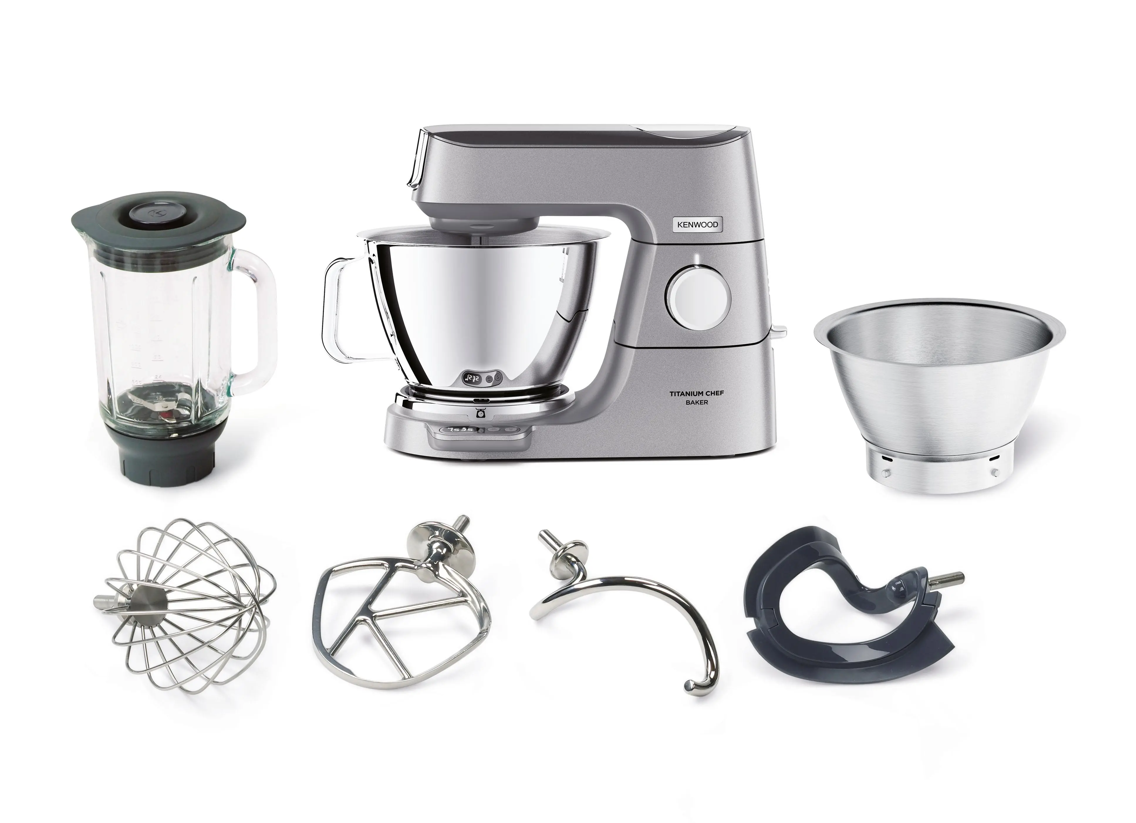 Robot planetarny Kenwood Titanium Chef Baker KVC85.124SI 1200W Blender kielichowy