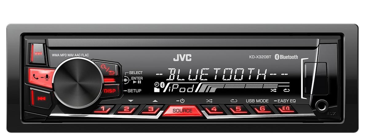Radioodtwarzacz samochodowy JVC KD-X320BT