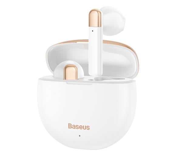 słuchawki bezprzewodowe Baseus Encok W2 (biały)