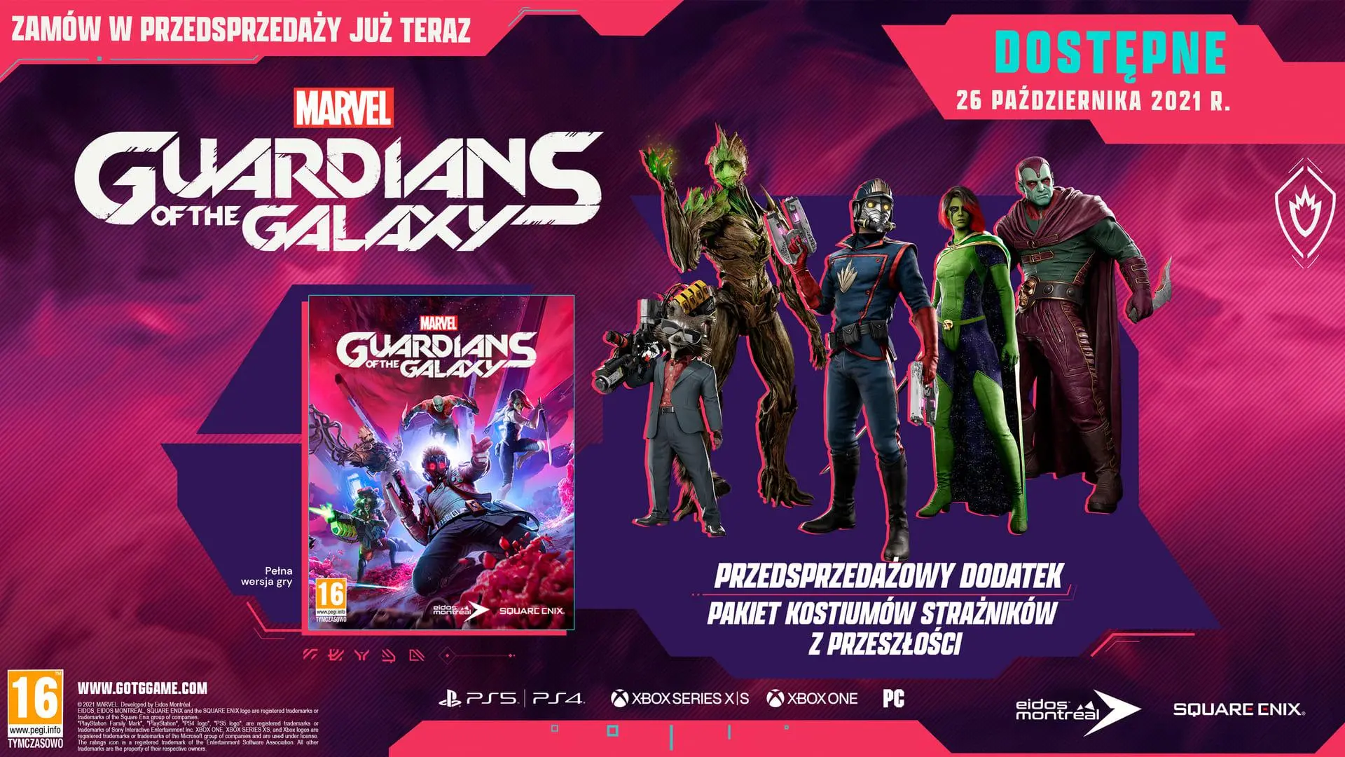 PlayStation - Marvel’s Guardians of the Galaxy（マーベル ガー Marvel's Guardians of the Galaxy – PS4 i PS5 | PlayStation