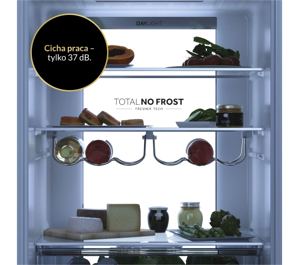 Haier Seria 7 HTW7720ENMB Pełny No Frost 200,6cm Szuflada z kontrolą wilgotności Zdalne sterowanie Czarny - Kup na Raty - RRSO 0%