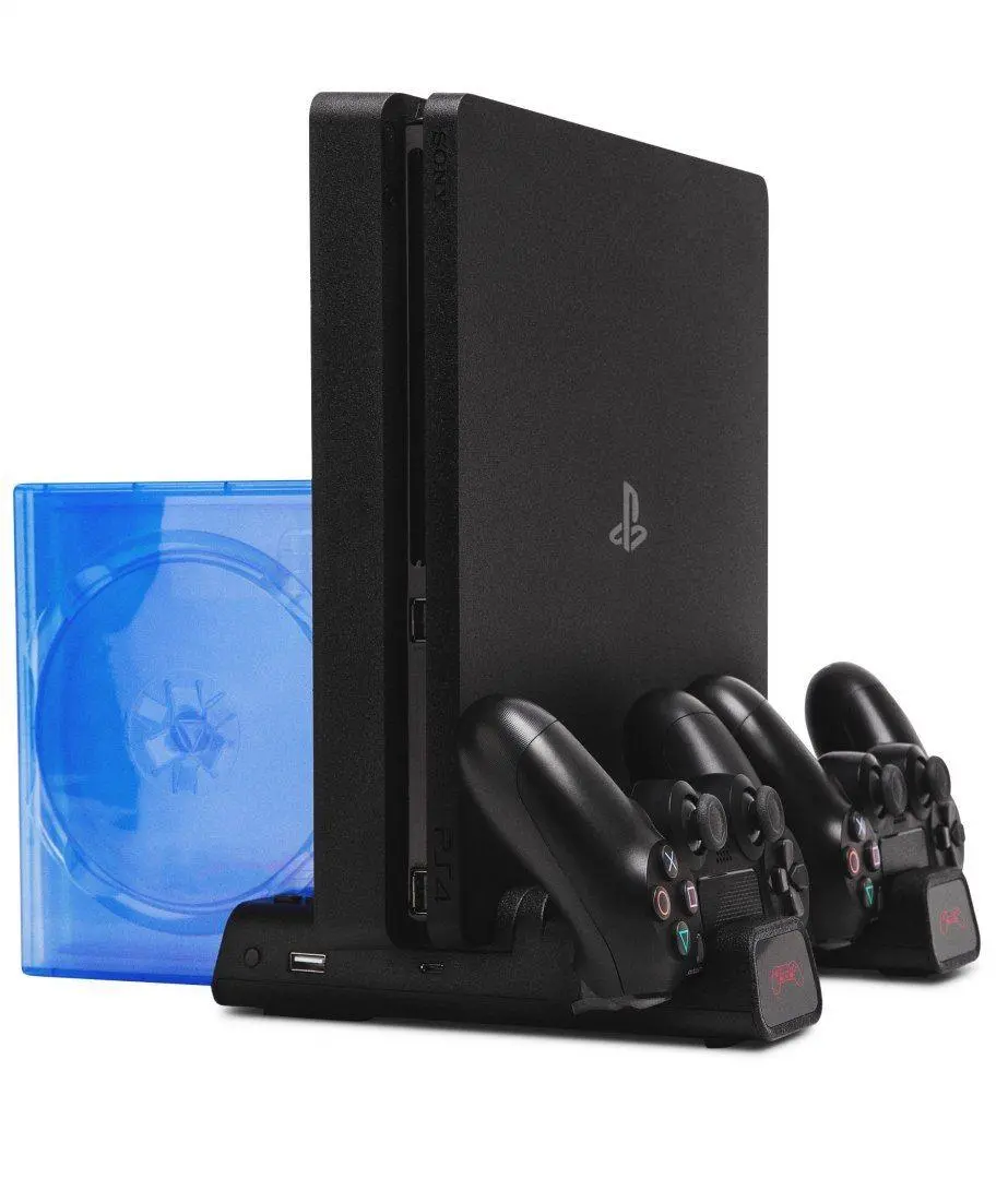 FroggieX FX-P4-C3-B Dokująca i chłodząca do PS4 - Dobra cena