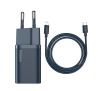 Ładowarka sieciowa Baseus TZCCSUP-B03 Super Si Quick Charger 1C 20W + kabel USB-C do Lightning 1m Niebieski
