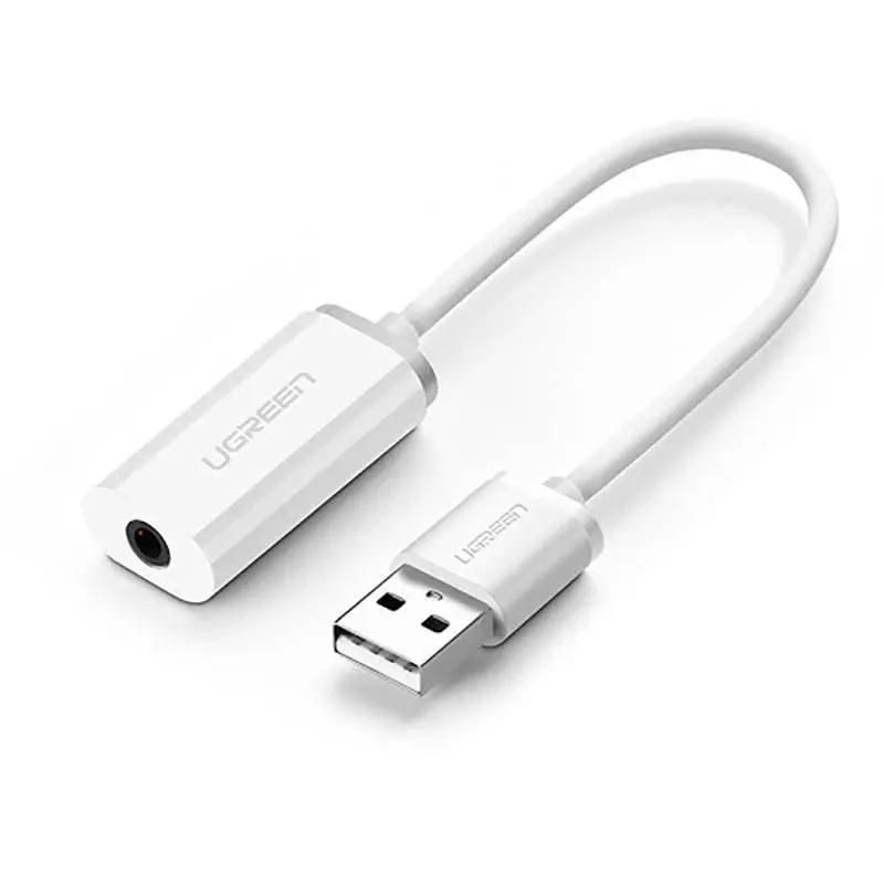 Adapter UGREEN US206 USB do jack 3,5 mm