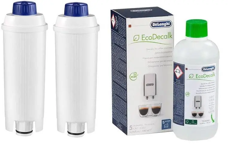 Filtr do ekspresu DeLonghi DLS C002 2szt. + EcoDecalk