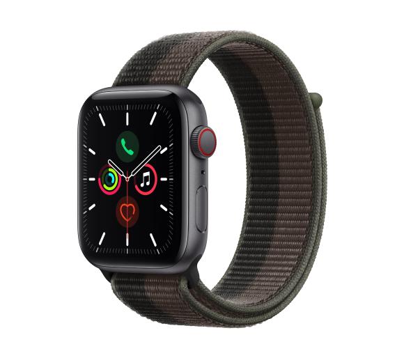 Apple Watch SE GPS + Cellular 44mm (brązowo-czarny)