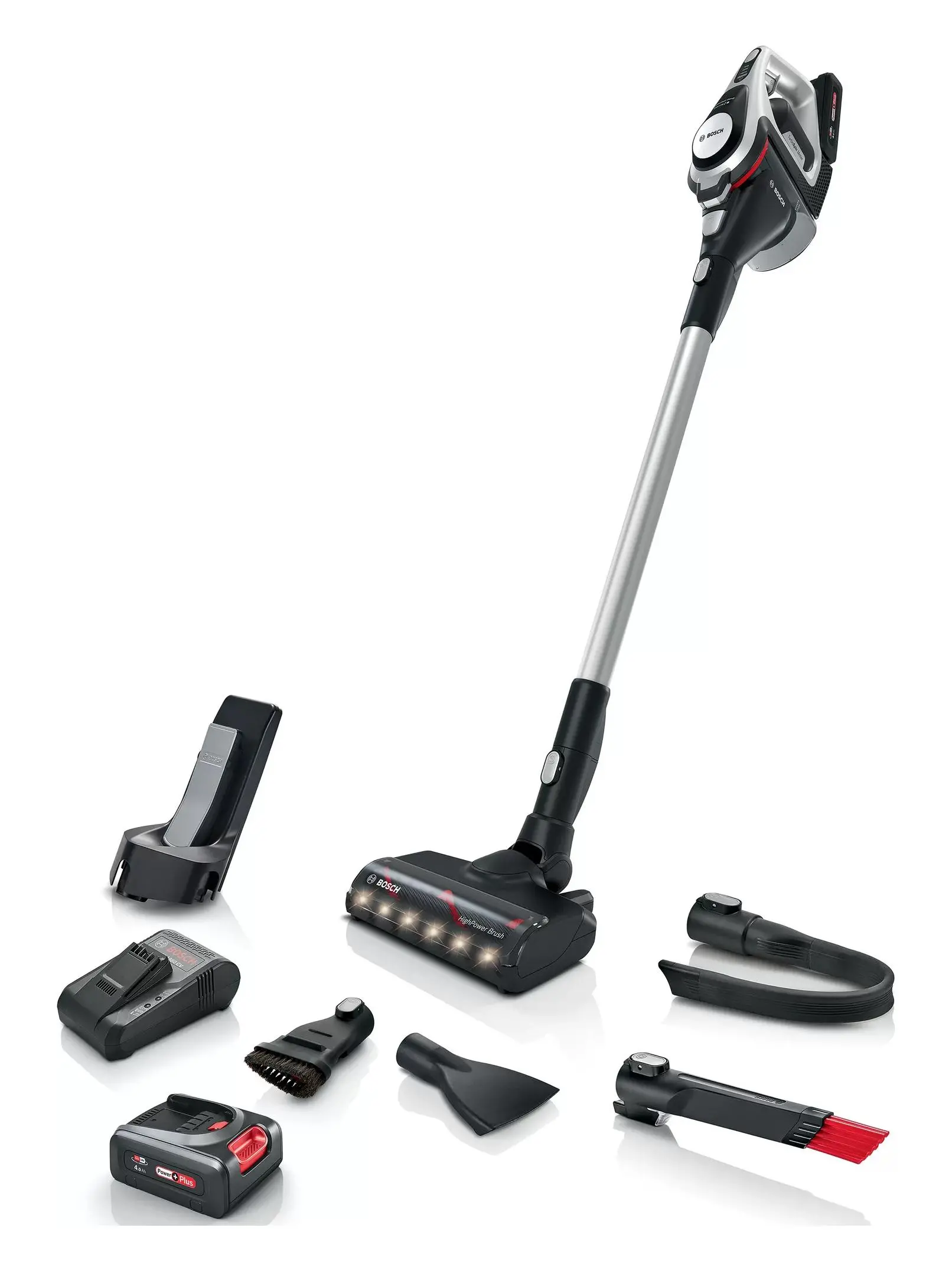 Odkurzacz bezprzewodowy Bosch Unlimited Serie 8 BCS8224WA 130min Wymienny akumulator