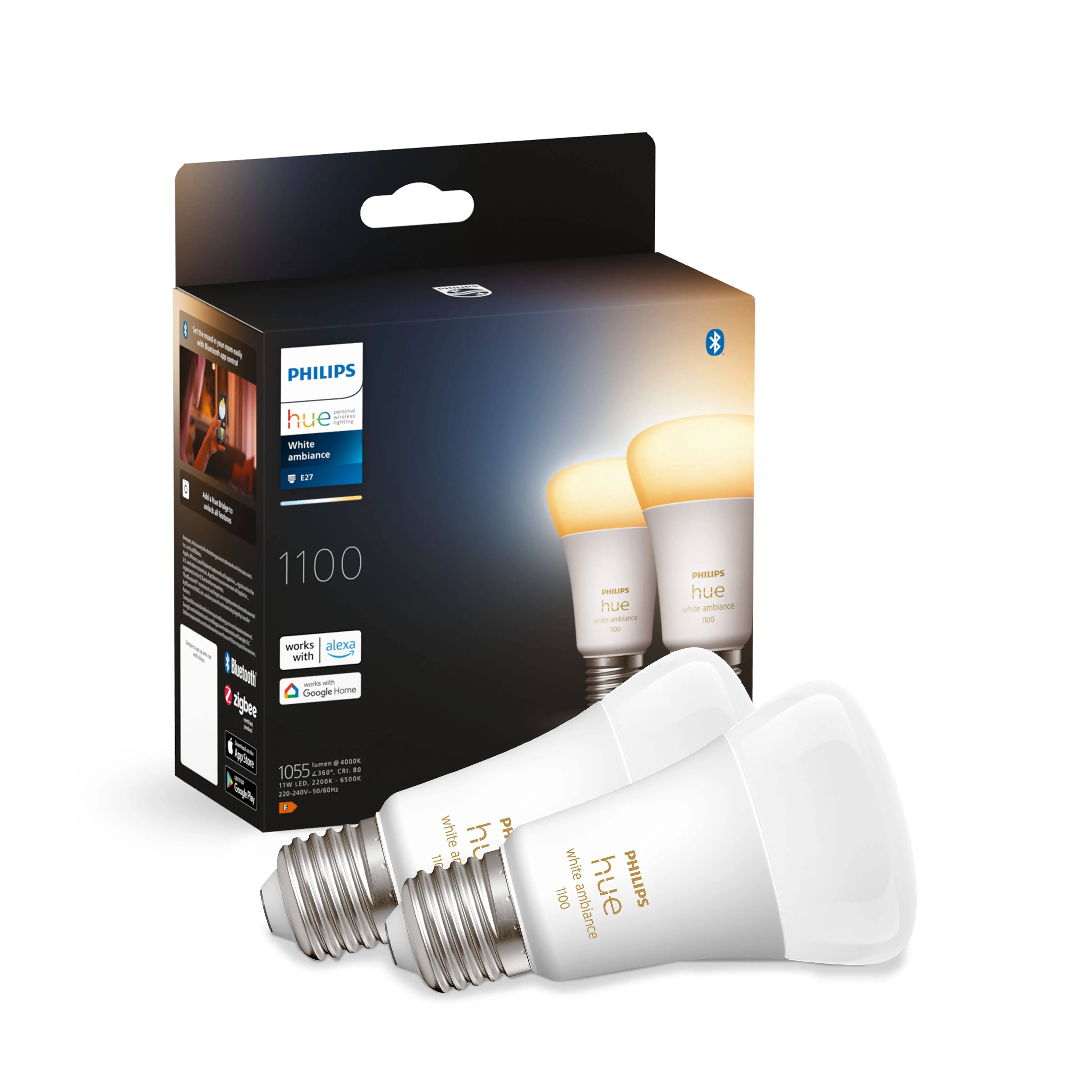 Żarówka LED Philips Hue White Ambiance E27 2 szt.
