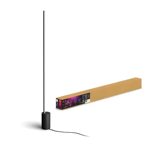 Lampa stojąca Philips Hue White and Colour Ambiance Gradient Signe Czarny