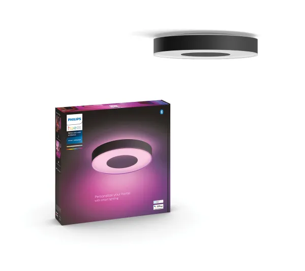 Inteligentne oświetlenie - Philips Hue White and Colour Ambiance Infuse duża Czarny