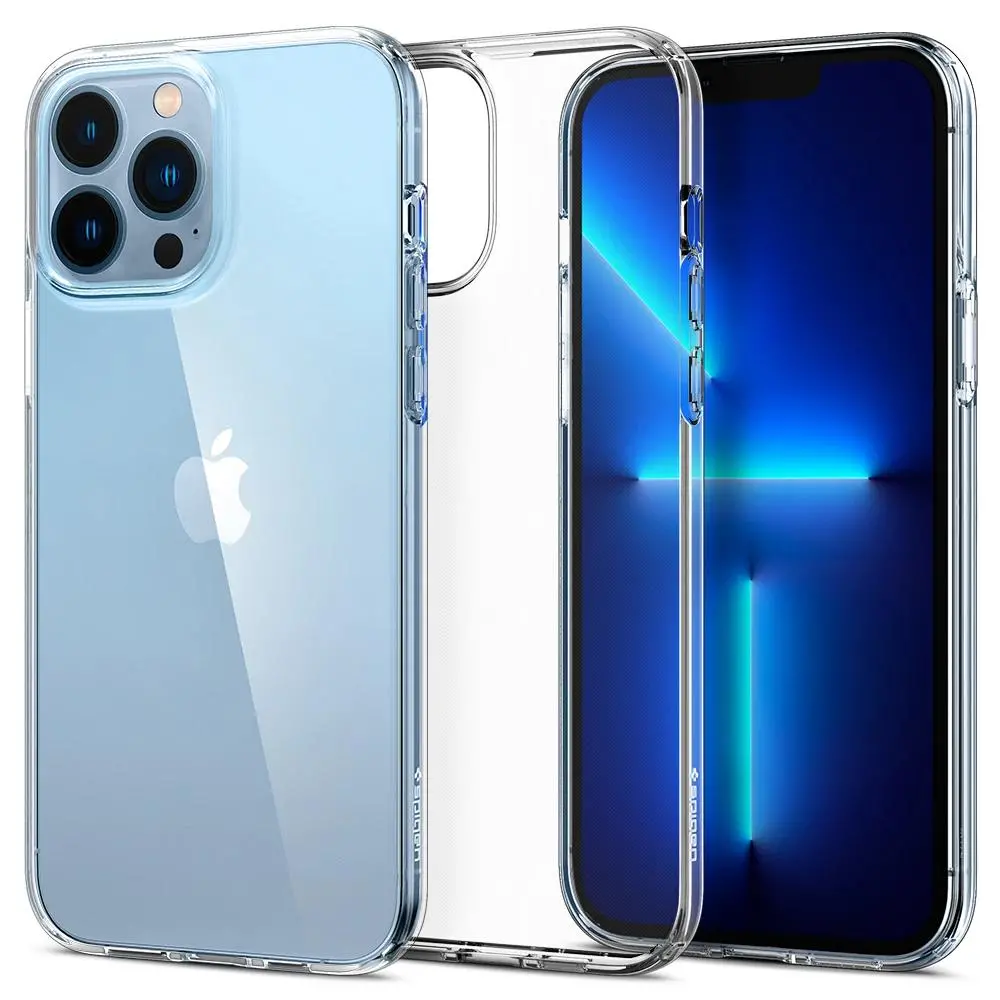 Etui Spigen Liquid Crystal do iPhone 13 Pro Max crystal clear