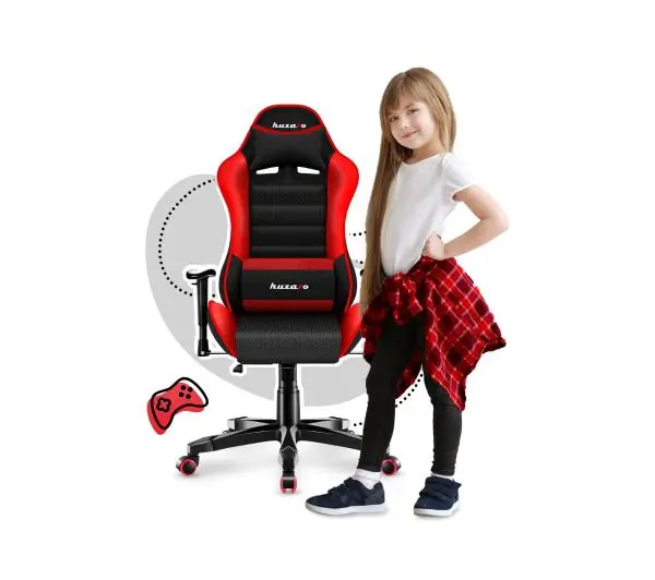 Huzaro Ranger 6.0 Mesh Dla dzieci do 130kg Tkanina Czerwony - Kup na Raty - RRSO 0%