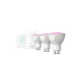 Żarówka LED Philips Hue White and Colour Ambiance GU10 Zestaw startowy