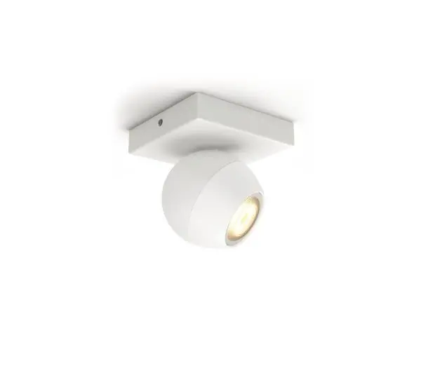 Philips Hue White Ambiance Buckram 929003048401 bez pilota Biały