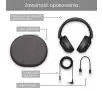 Słuchawki bezprzewodowe Sony WH-XB910N ANC Nauszne Bluetooth 5.2 Niebieski