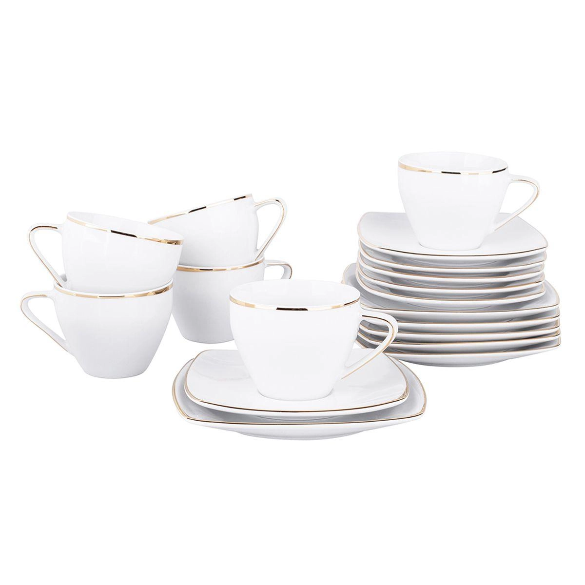 Zestaw do kawy MariaPaula Moderna Gold - 18 elementów