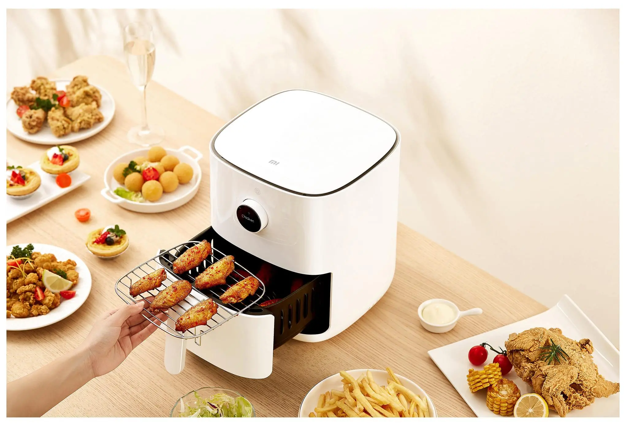 Air fryer Xiaomi MiSmart Air Fryer 3,5 l 1500W 3,5l Aplikacja mobilna