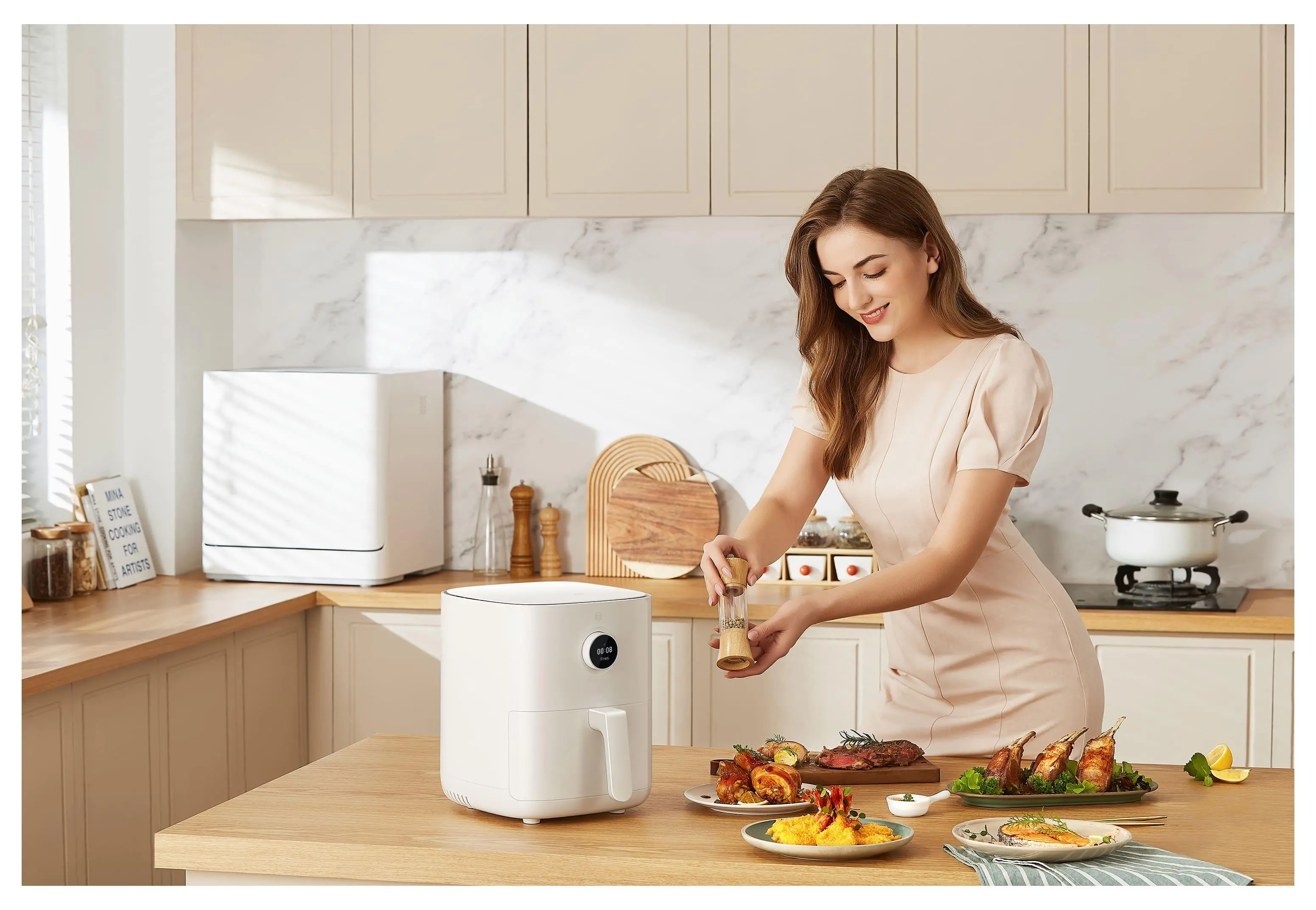 Air fryer Xiaomi MiSmart Air Fryer 3,5 l 1500W 3,5l Aplikacja mobilna