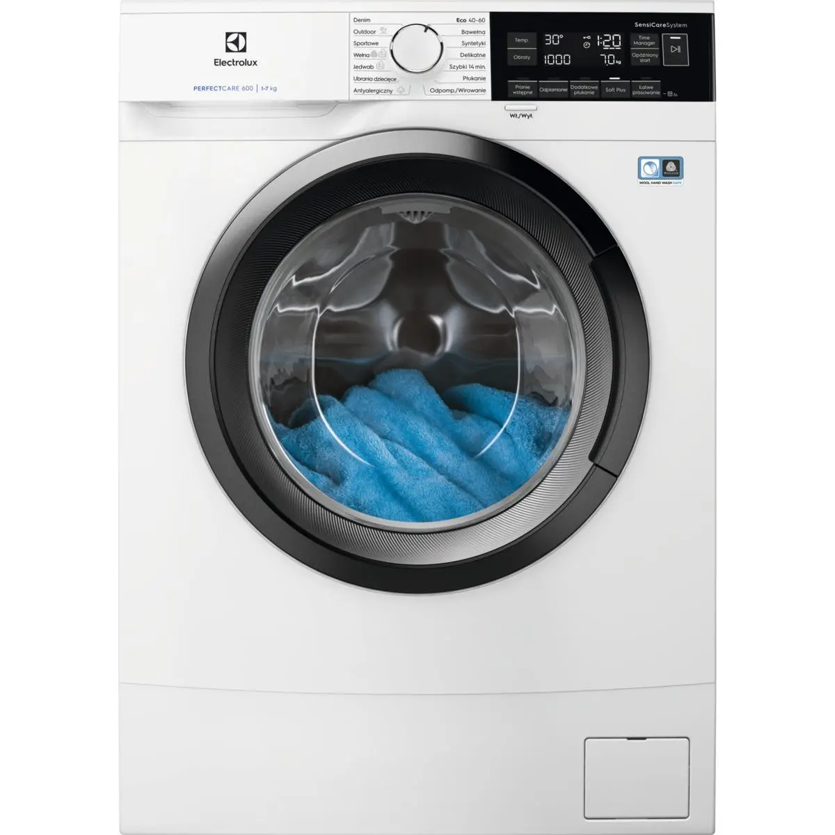 Pralka Electrolux 600 SensiCare EW6SN347SP Slim 7kg 1400obr/min