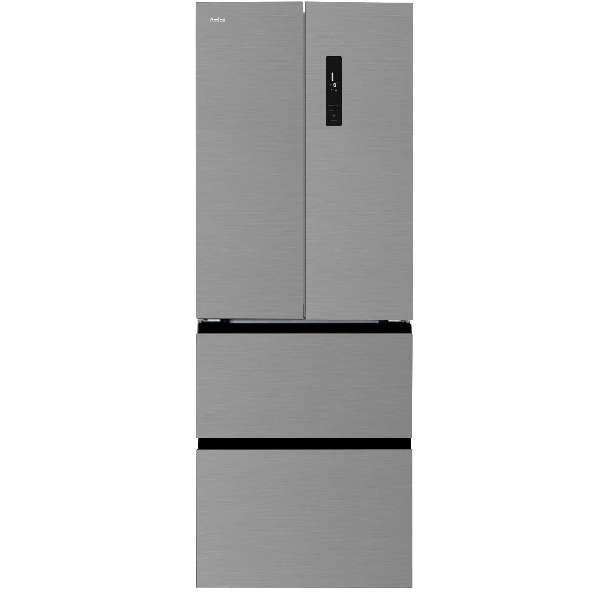 Lodówka Amica FY3259.3DFBX Pełny No Frost 180,3cm Inox