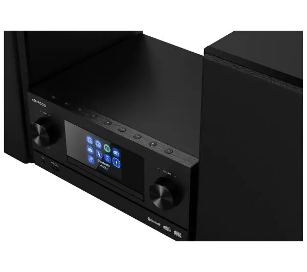 Kenwood M-9000S-B 100W Wi-Fi Bluetooth Radio FM, DAB+, Internetowe Czarny - Kup na Raty - RRSO 0%