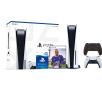 Konsola Sony PlayStation 5 (PS5) z napędem + FIFA 22 + dodatkowy pad (czarny) + doładowanie PSN 100 zł