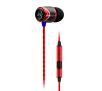 Słuchawki przewodowe SoundMAGIC E10S (czarno-czerwony)