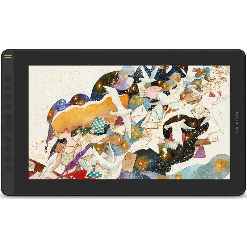 Tablet graficzny Huion Kamvas 16 - 2021 z podstawą - stand Czarny