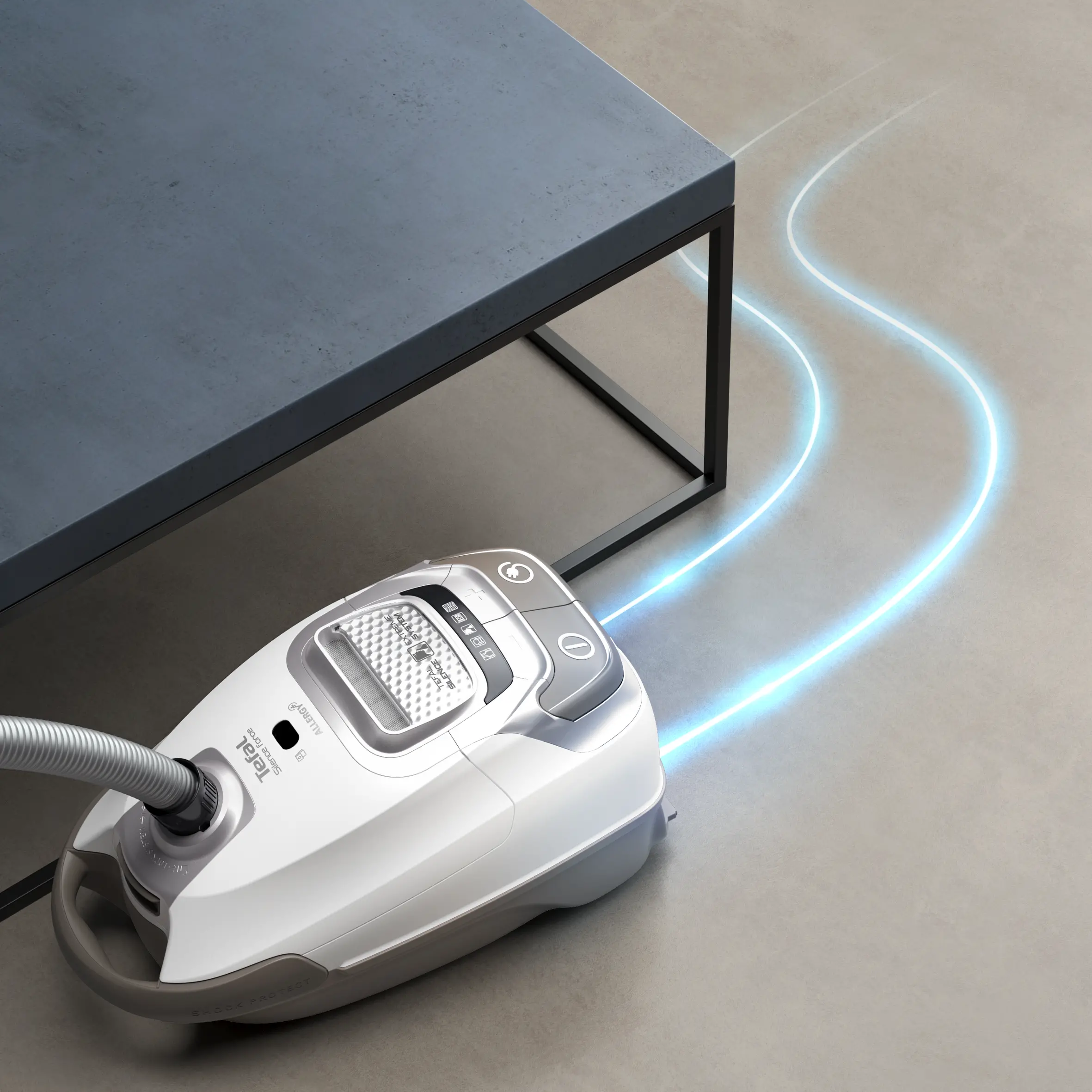 Odkurzacz Tefal Silence Force Allergy+ TW7487  400W Turboszczotka Mini turboszczotka Szczotka do parkietów