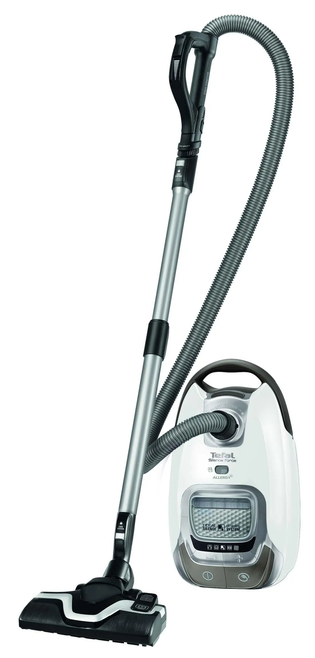 Odkurzacz Tefal Silence Force Allergy+ TW7487  400W Turboszczotka Mini turboszczotka Szczotka do parkietów