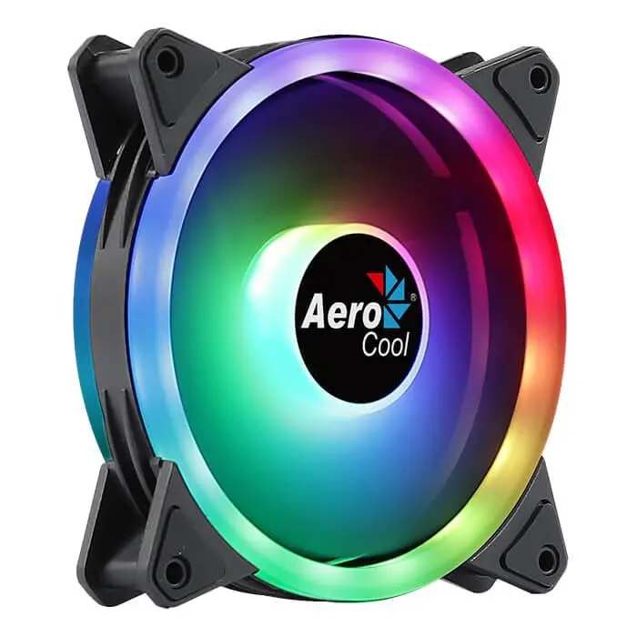 Wentylator Aerocool Duo 12 ARGB 6-pin 120mm Czarny
