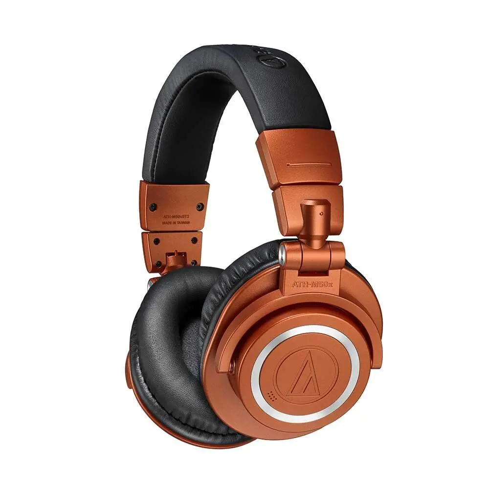 Słuchawki bezprzewodowe Audio-Technica ATH-M50xBT2 MO Nauszne Bluetooth 5.0 Czarno-miedziany