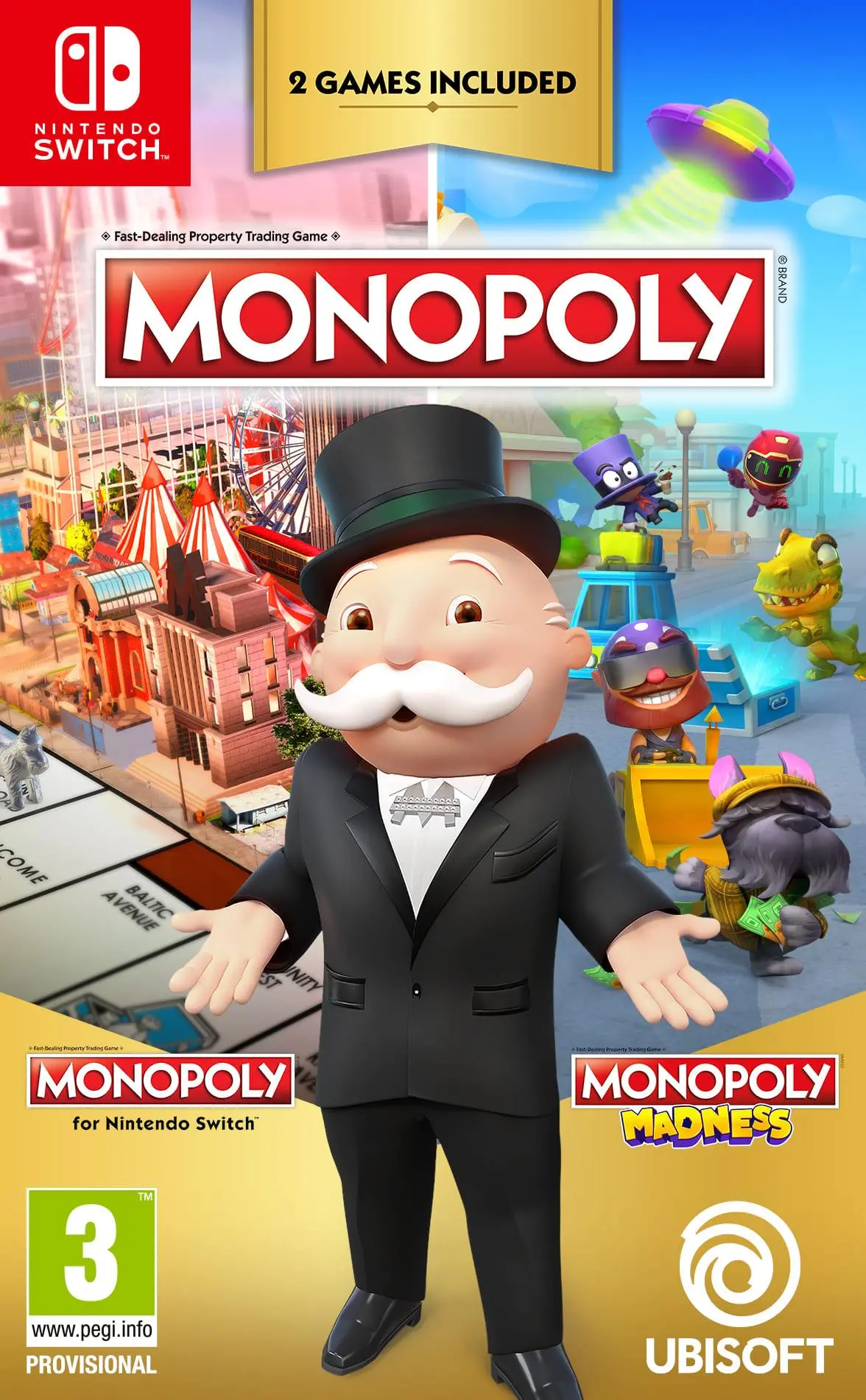Monopoly Madness + Monopoly Gra na Nintendo Switch