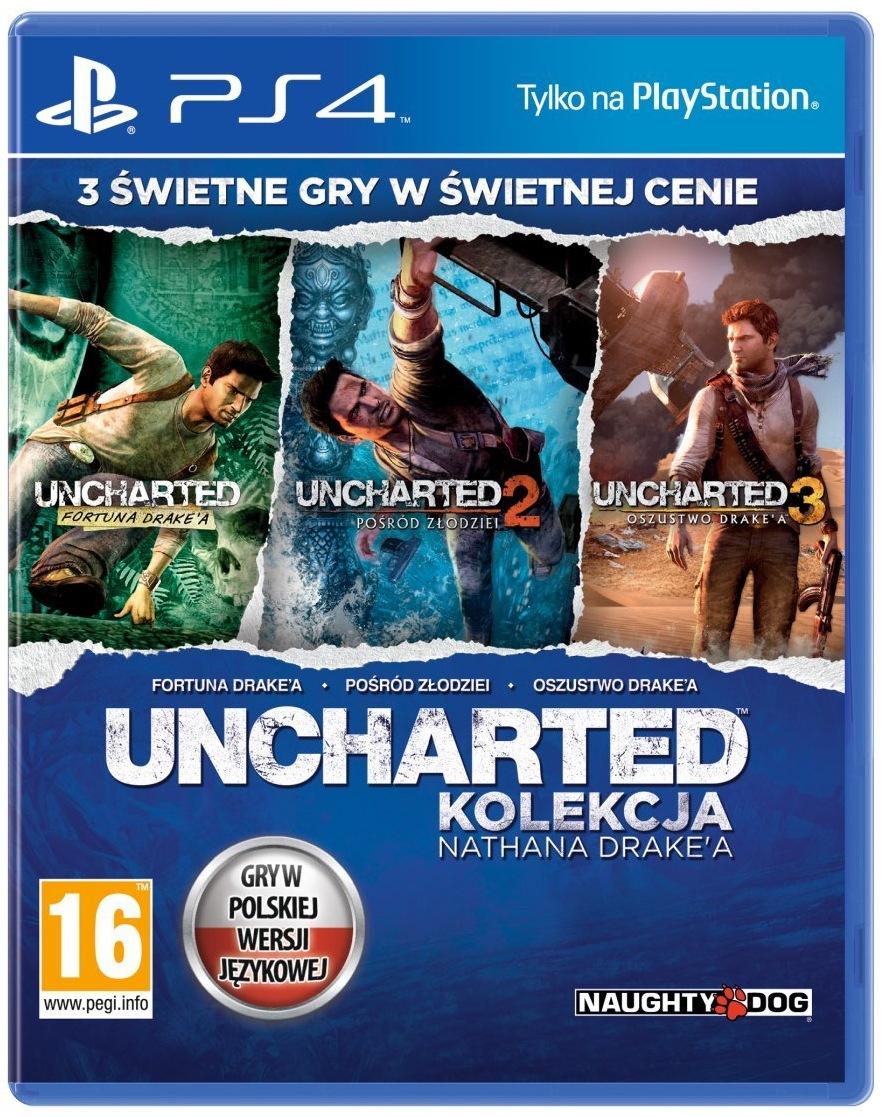 Uncharted: Kolekcja Nathana Drake'a Gra na PS4 (Kompatybilna z PS5)
