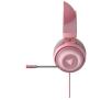 Słuchawki przewodowe z mikrofonem Razer Kraken Kitty Edition Quartz Nauszne Różowy