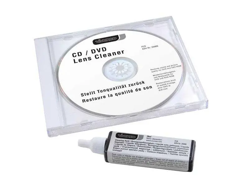Płyta czyszcząca Vivanco 26966 do CD/DVD PC9