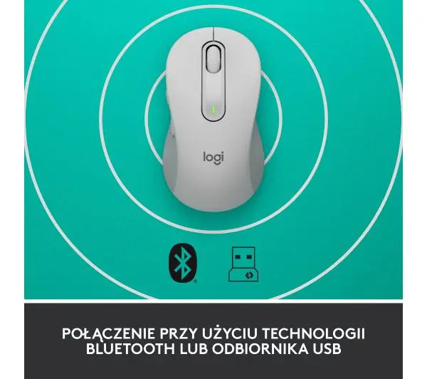 Logitech Signature M650 L Biały