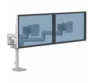 Fellowes TALLO Modular 2FFS 8613801 na 2 ekrany od 15" do 40" Max 9kg Srebrny - Kup na Raty - RRSO 0%