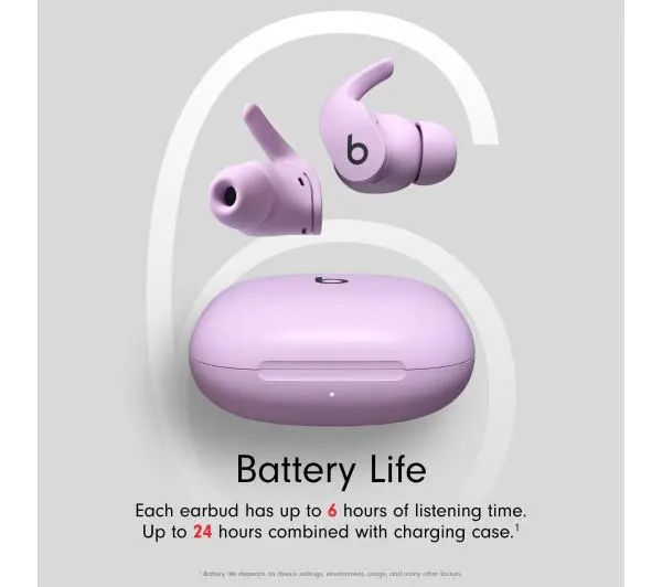 Beats Fit Pro Dokanałowe Antracytowy fiolet - ⚡ EURO HIT CENOWY! ⚡ - Kup na Raty - RRSO 0%